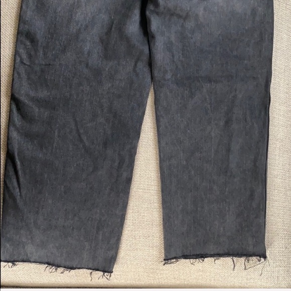 NEW We The Free Free People Black Overalls Size 24 - Picture 7 of 8